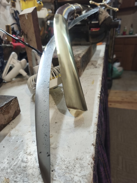 Σαμσίρ Ατσάλι Μπρούτζινο (92cm shamshir) Φωτογραφία 12