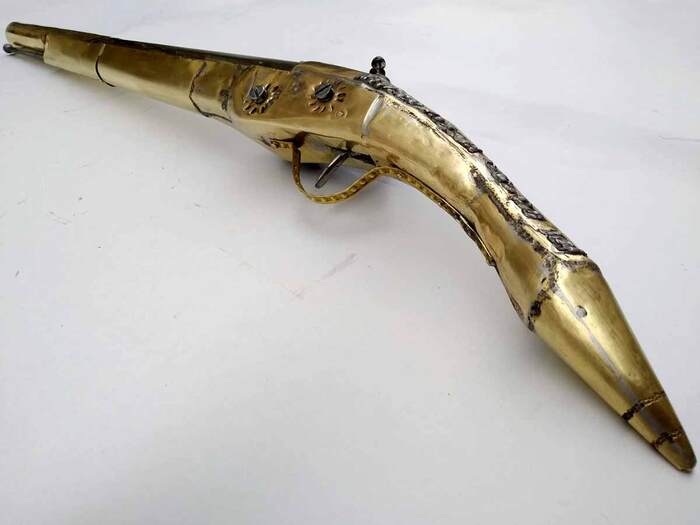 Πιστόλα Αρβανίτικη Ποντικοουρά 52cm Φωτογραφία 3