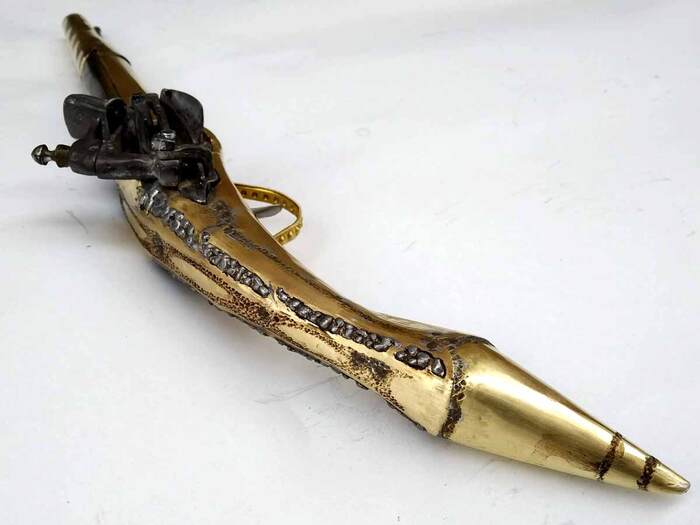 Πιστόλα Αρβανίτικη Ποντικοουρά 52cm Φωτογραφία 5