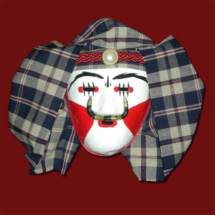 Πρόσωπος Γενίτσαρου/Μπούλας διακοσμητικός μικρός Φωτογραφία 2