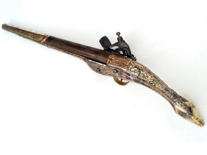 Πιστόλα Αρβανίτικη Ποντικοουρά 52cm Φωτογραφία 12