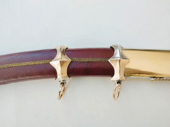 Σαμσίρ Χάλυβας Μπρούτζινο (92cm shamshir) Φωτογραφία 6