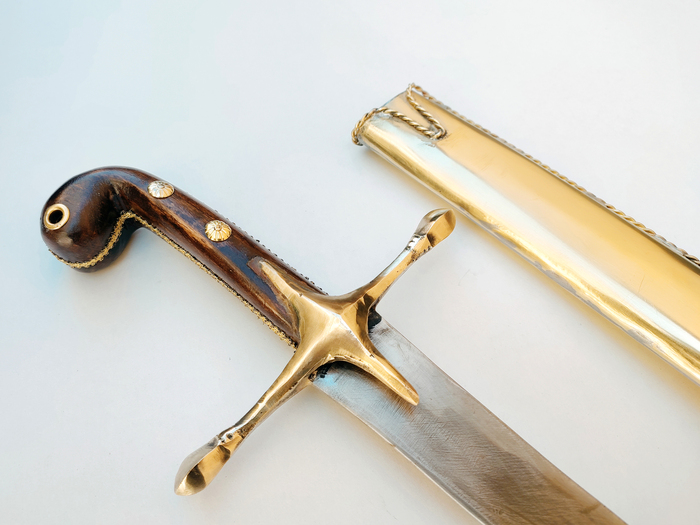 Σαμσίρ Χάλυβας Μπρούτζινο (92cm shamshir) Φωτογραφία 8