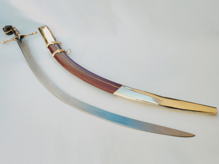 Σαμσίρ Χάλυβας Μπρούτζινο (92cm shamshir) Φωτογραφία 7