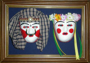 Κάδρο ζευγάρι 30x20εκ. Φωτογραφία 2