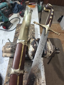 Σαμσίρ Ατσάλι Μπρούτζινο (92cm shamshir) Φωτογραφία 8