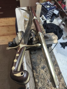 Σαμσίρ Ατσάλι Μπρούτζινο (92cm shamshir) Φωτογραφία 11