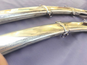 Πάλα Ασημένια Σκαλιστή χωρίς δέρμα (kilic) Φωτογραφία 4