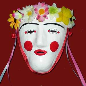 Πρόσωπο Νύφης διακοσμητικό μεγάλο Φωτογραφία 2