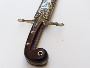 Σαμσίρ Σκαλιστό Λάφυρα Χάλυβας (92cm shamshir) Φωτογραφία 11