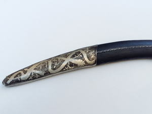 Σαμσίρ Σκαλιστό Λάφυρα Χάλυβας (92cm shamshir) Φωτογραφία 4