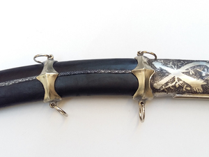 Σαμσίρ Σκαλιστό Λάφυρα Χάλυβας (92cm shamshir) Φωτογραφία 5