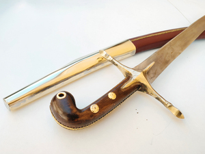 Σαμσίρ Χάλυβας Μπρούτζινο (92cm shamshir) Φωτογραφία 3