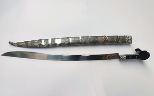 Γιαταγάνι Σκαλιστά Ένθετα Ατσάλι (72cm yatagan) Φωτογραφία 7