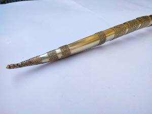 Γιαταγάνι Σκαλιστά Ένθετα Χάλυβας (72cm yatagan) Φωτογραφία 9