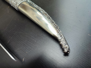 Γιαταγάνι Σκαλιστά Ένθετα Χάλυβας (72cm yatagan) Φωτογραφία 8