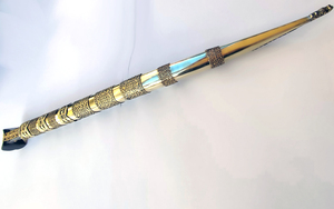 Γιαταγάνι Σκαλιστά Ένθετα Χάλυβας (72cm yatagan) Φωτογραφία 6