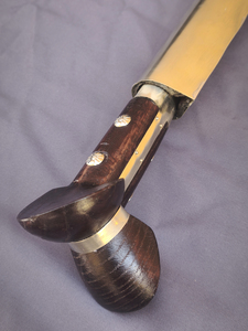 Γιαταγάνι Ασημένιο χάλυβας (72cm yatagan) Φωτογραφία 6