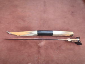 Γιαταγάνι Ασημένιο Ατσάλι (72cm yatagan) Φωτογραφία 6