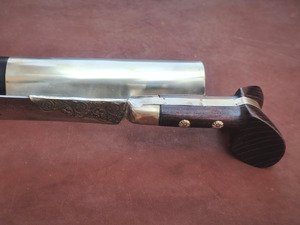 Γιαταγάνι Ασημένιο Ατσάλι (72cm yatagan) Φωτογραφία 4