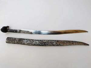 Γιαταγάνι Σκαλιστό Χάλυβας (72cm yatagan) Φωτογραφία 4