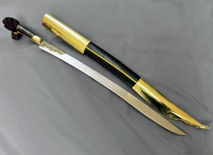 Γιαταγάνι Μπρούτζινο Χάλυβας (72cm yatagan) Φωτογραφία 2