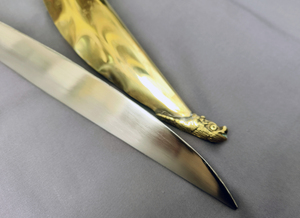 Γιαταγάνι Μπρούτζινο Χάλυβας (72cm yatagan) Φωτογραφία 7