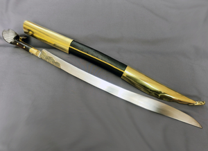 Γιαταγάνι Μπρούτζινο Χάλυβας (72cm yatagan) Φωτογραφία 4