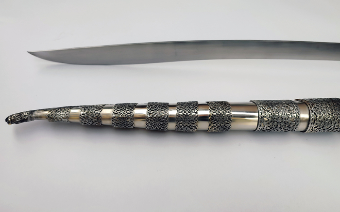 Γιαταγάνι Σκαλιστά Ένθετα Ατσάλι (72cm yatagan) Φωτογραφία 5