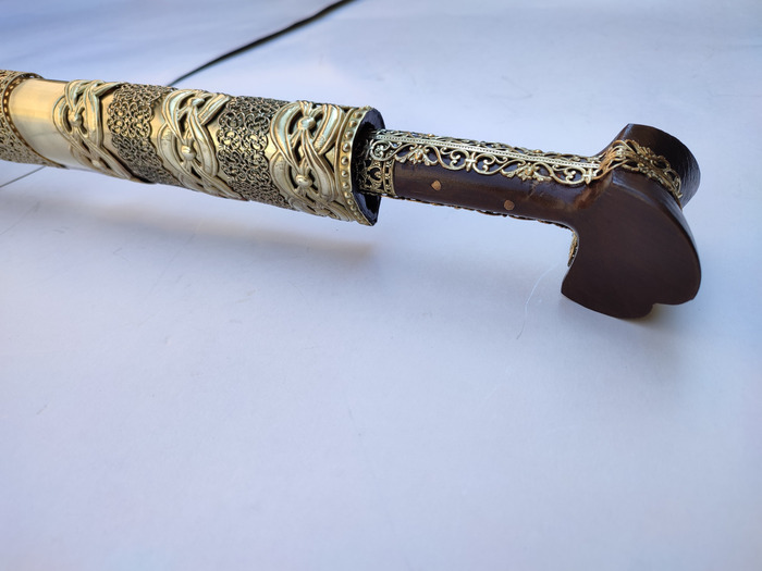 Γιαταγάνι Σκαλιστά Ένθετα Χάλυβας (72cm yatagan) Φωτογραφία 11