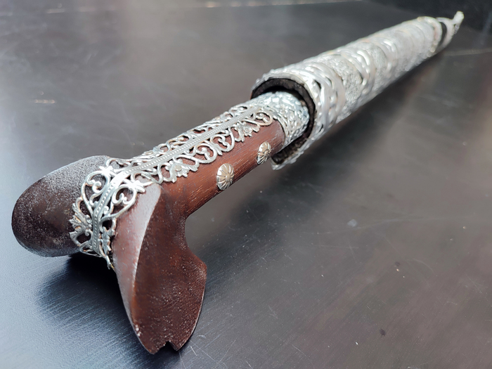 Γιαταγάνι Σκαλιστά Ένθετα Χάλυβας (72cm yatagan) Φωτογραφία 5