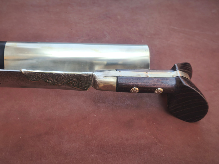 Γιαταγάνι Ασημένιο Ατσάλι (72cm yatagan) Φωτογραφία 4