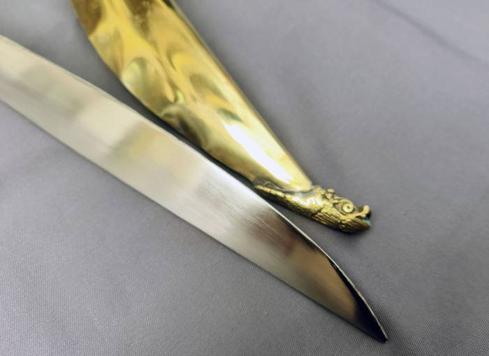 Γιαταγάνι Μπρούτζινο Χάλυβας (72cm yatagan) Φωτογραφία 7