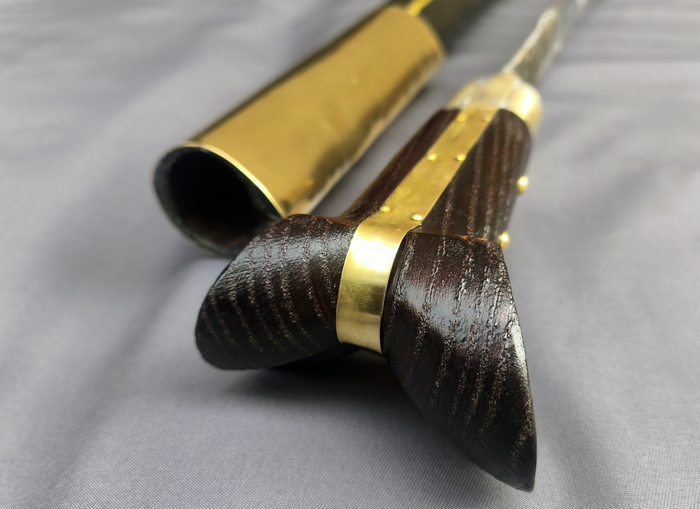 Γιαταγάνι Μπρούτζινο Χάλυβας (72cm yatagan) Φωτογραφία 5